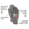 Magid Coated Gloves, Polyurethane, 6 Abrasion Level, Salt & Pepper, 1 PR GPD591-7 - alternate 4